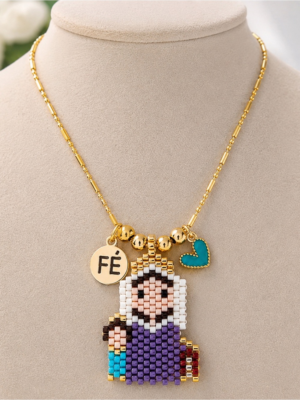 Gold Plated faith necklace